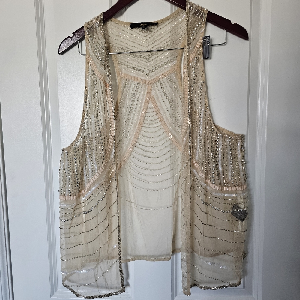 Beaded Vest - Bohemian, Fun, Excellent Condition